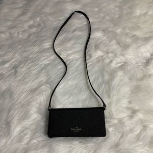 ♠️ Kate Spade Crossbody Wallet Phone Case Black ♠️